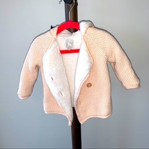 Knit jacket - fleece lined